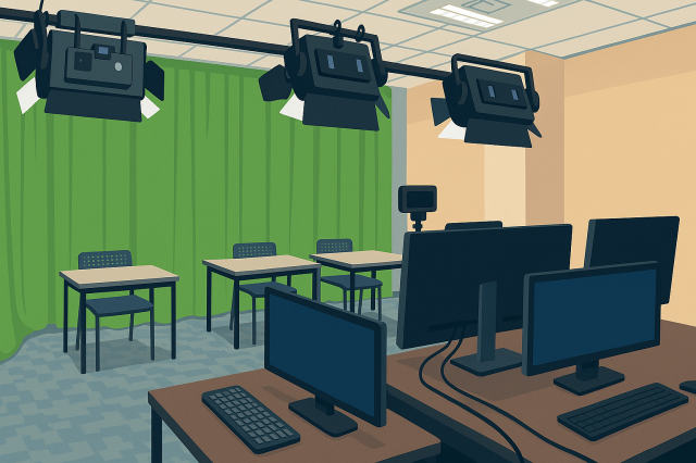 企業内配信スタジオシステムの構築